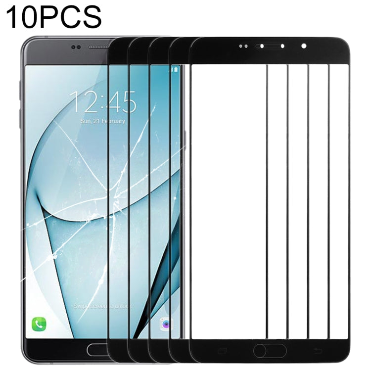 For Samsung Galaxy A9 (2016) / A900 10pcs Front Screen Outer Glass Lens