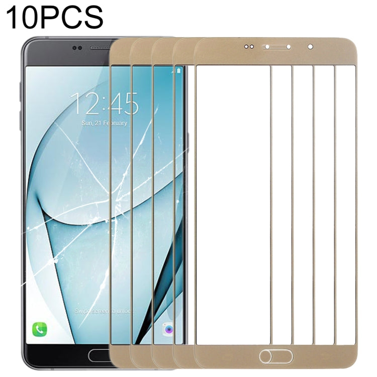 For Samsung Galaxy A9 (2016) / A900 10pcs Front Screen Outer Glass Lens My Store