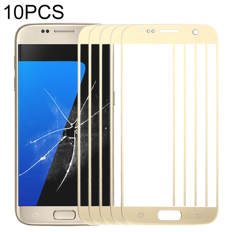 For Samsung Galaxy S7 / G930 10pcs Front Screen Outer Glass Lens