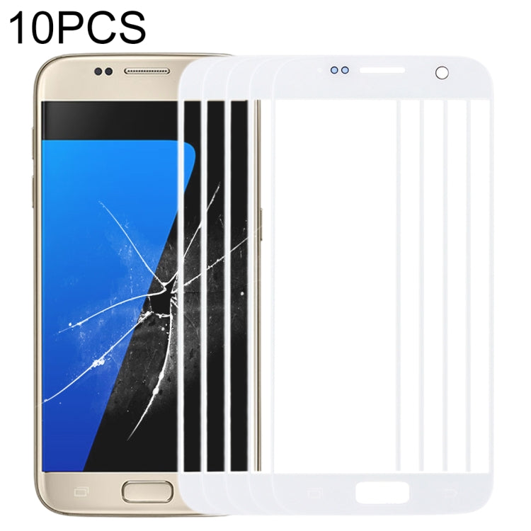 For Samsung Galaxy S7 / G930 10pcs Front Screen Outer Glass Lens