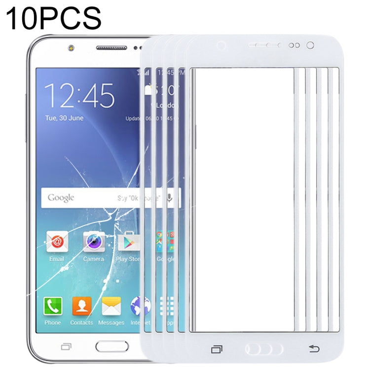 For Samsung Galaxy J7 / J700 10pcs Front Screen Outer Glass Lens