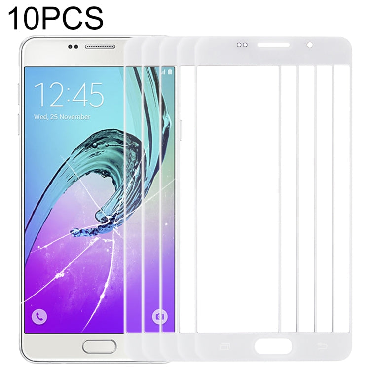 For Samsung Galaxy A7 (2016) / A710 10pcs Front Screen Outer Glass Lens My Store