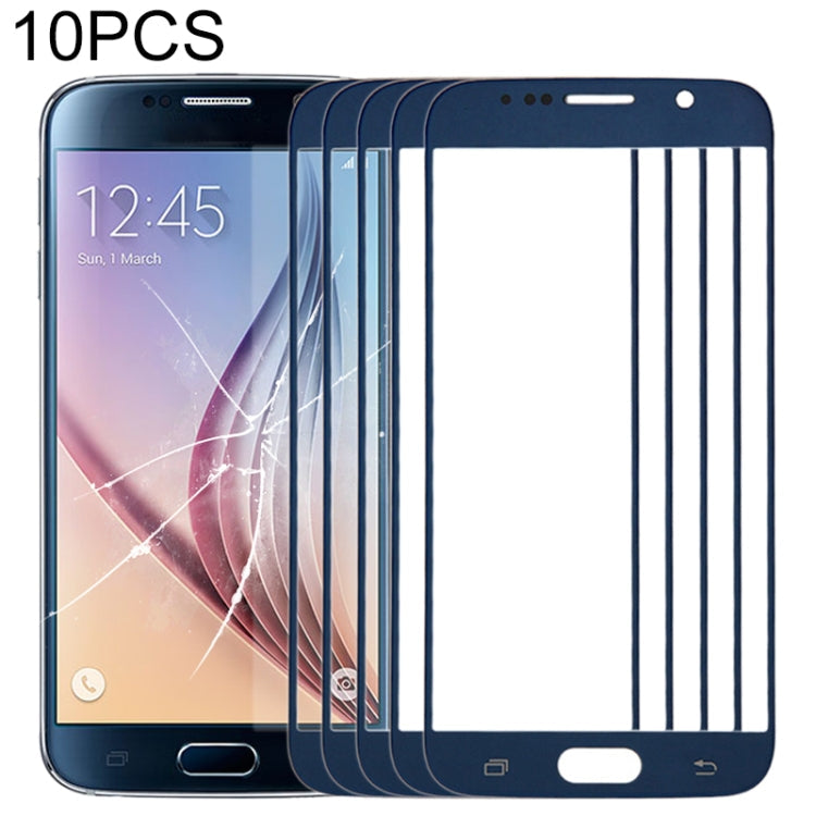 For Samsung Galaxy S6 / G920F 10pcs Front Screen Outer Glass Lens