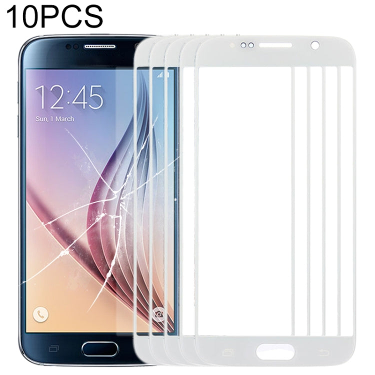 For Samsung Galaxy S6 / G920F 10pcs Front Screen Outer Glass Lens My Store