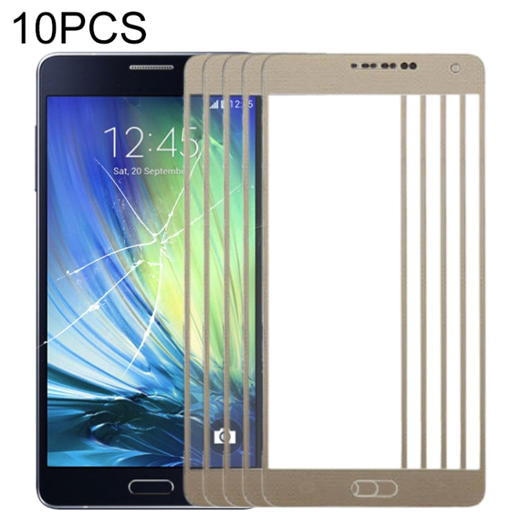 For Samsung Galaxy A7 (2015) 10pcs Front Screen Outer Glass Lens