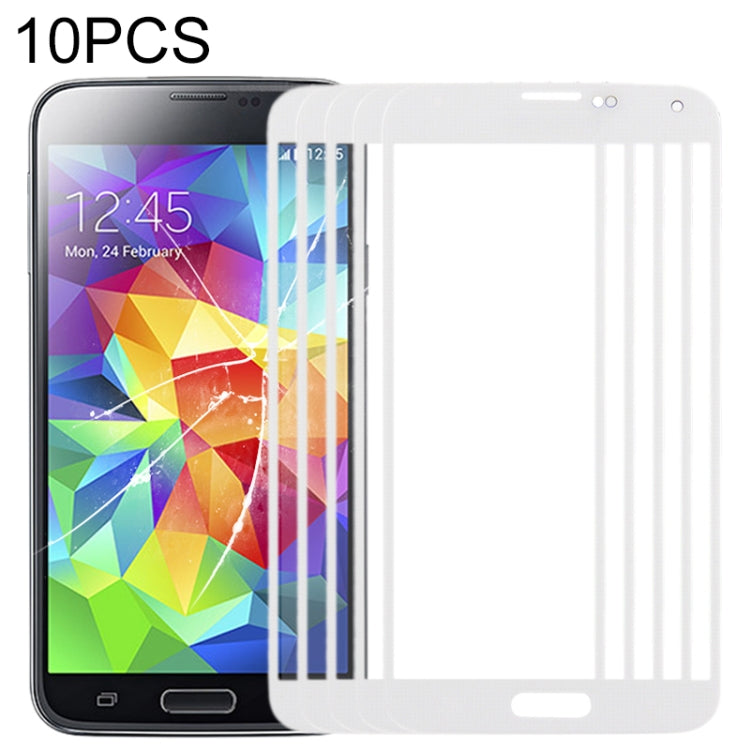 For Samsung Galaxy S5 / G900  10pcs Front Screen Outer Glass Lens My Store