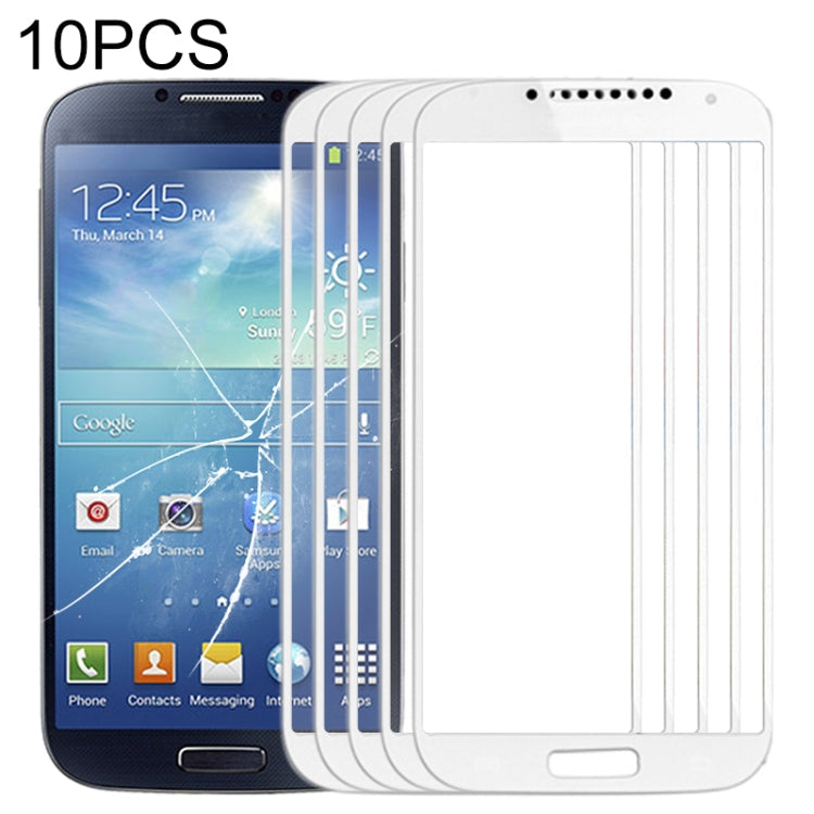 For Samsung Galaxy S IV / i9500 10pcs Front Screen Outer Glass Lens