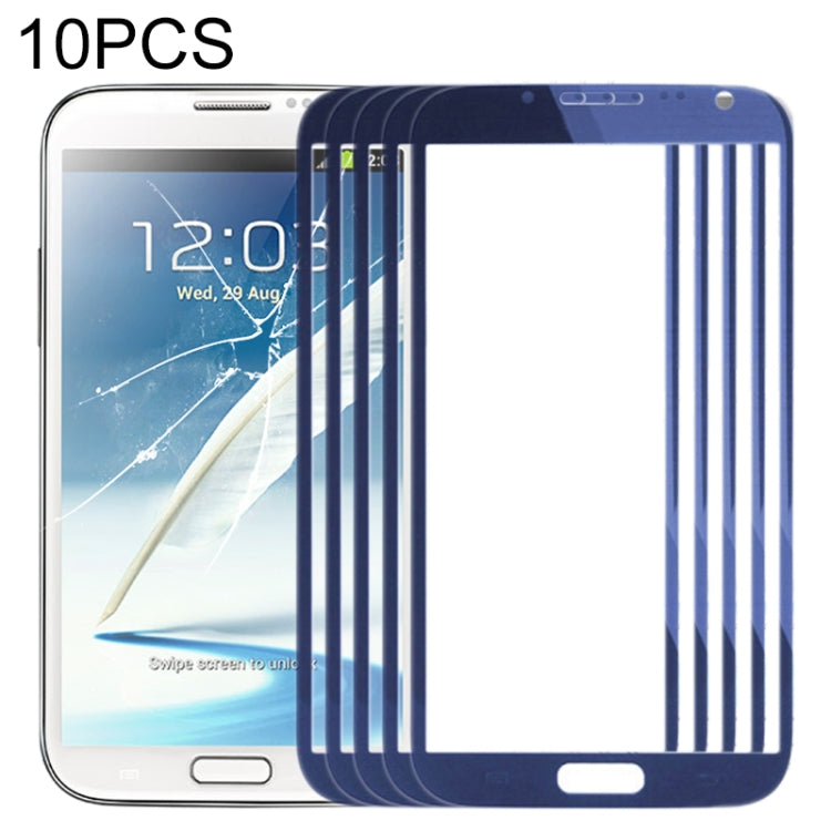 For Samsung Galaxy Note II / N7100 10pcs Front Screen Outer Glass Lens My Store