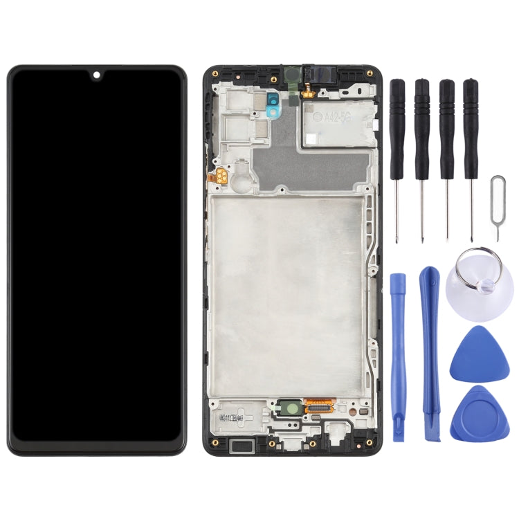 Original LCD Screen and Digitizer Full Assembly with Frame for Samsung Galaxy A42 5G SM-A426 My Store