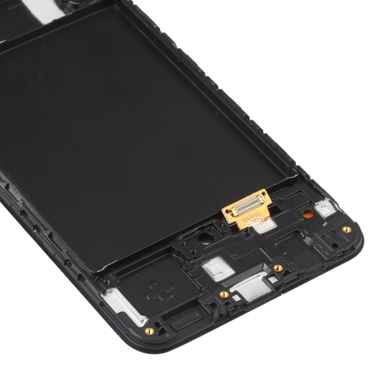 6.36 inch OLED Material LCD Screen and Digitizer Full Assembly with Frame for Samsung Galaxy A50 SM-A505