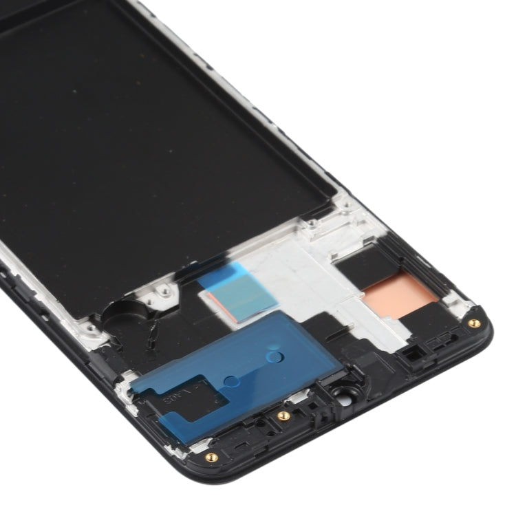 OLED Material LCD Screen and Digitizer Full Assembly with Frame for Samsung Galaxy A70 SM-A705 (6.39 inch)