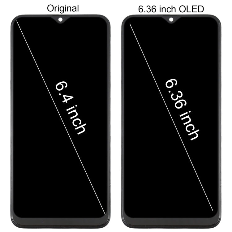 6.36 inch OLED Material LCD Screen and Digitizer Full Assembly with Frame for Samsung Galaxy A20 SM-A205 My Store