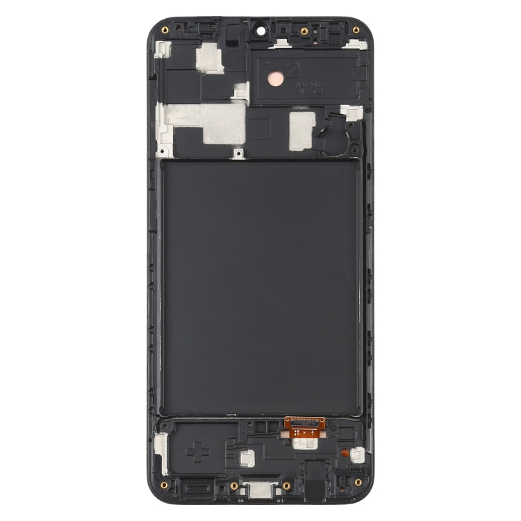 6.36 inch OLED Material LCD Screen and Digitizer Full Assembly with Frame for Samsung Galaxy A20 SM-A205