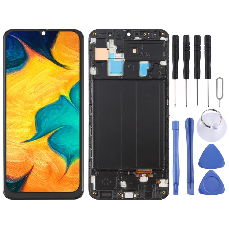 6.36 inch OLED Material LCD Screen and Digitizer Full Assembly with Frame for Samsung Galaxy A30 SM-A305 My Store