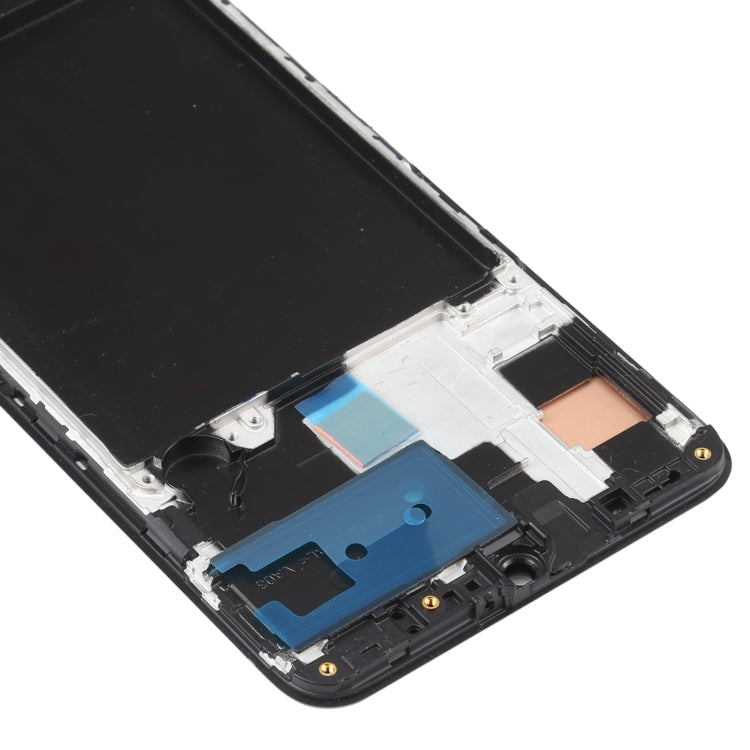 OLED Material LCD Screen and Digitizer Full Assembly with Frame for Samsung Galaxy A70 SM-A705 (6.7 inch)