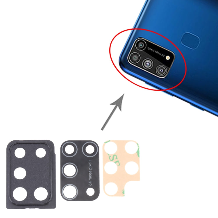 For Samsung Galaxy M31 / Galaxy M31 Prime SM-M315 10pcs Camera Lens Cover My Store