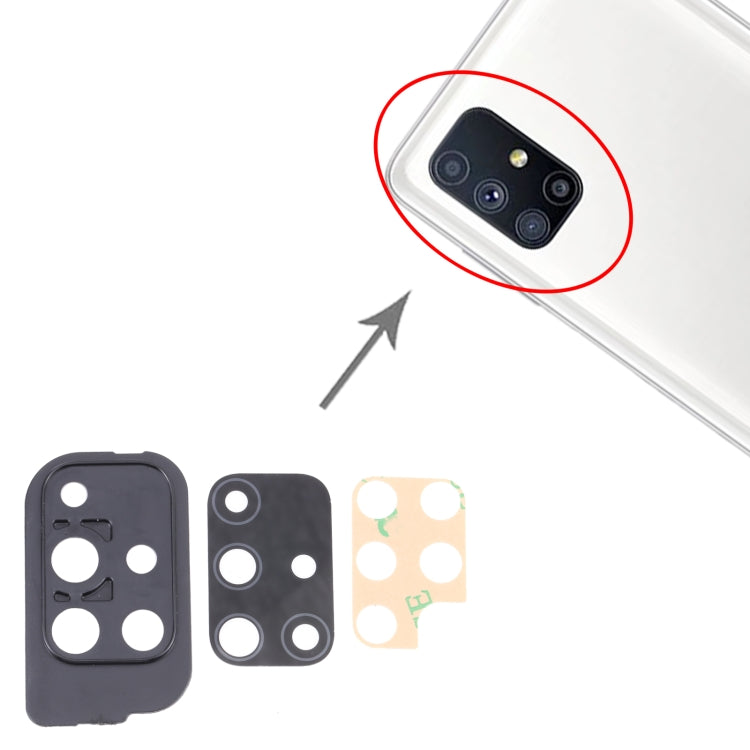 For Samsung Galaxy M51 SM-M515 10pcs Camera Lens Cover