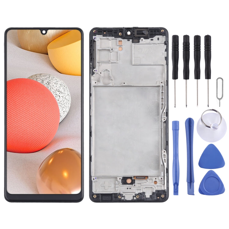 TFT Material LCD Screen and Digitizer Full Assembly With Frame for Samsung Galaxy A42 5G SM-A426, Not Supporting Fingerprint Identification My Store