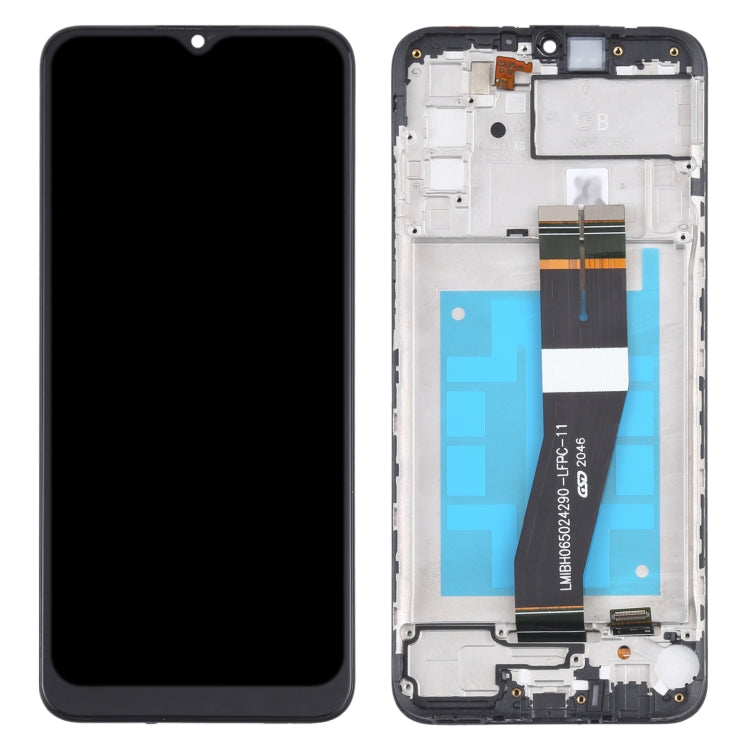 Original LCD Screen and Digitizer Full Assembly With Frame for Samsung Galaxy A02s SM-A025F(GB Version) My Store