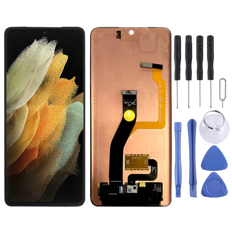 LCD Screen and Digitizer Full Assembly for Samsung Galaxy S21 Ultra SM-G988(5G Version)