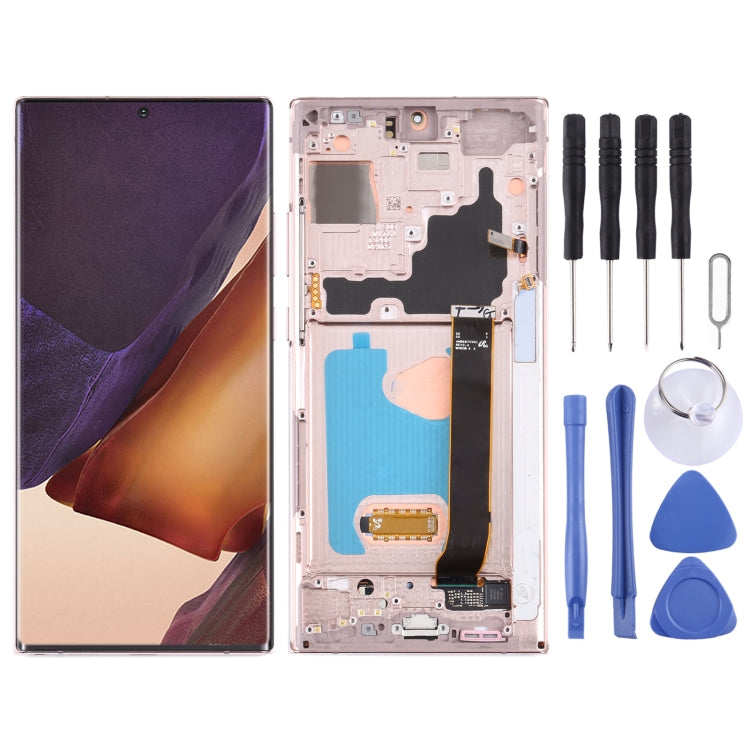 LCD Screen and Digitizer Full Assembly With Frame for Samsung Galaxy Note20 Ultra SM-N986 5G Version