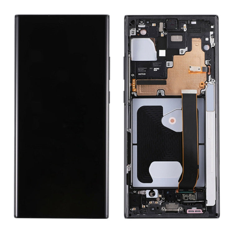 LCD Screen and Digitizer Full Assembly With Frame for Samsung Galaxy Note20 Ultra 4G