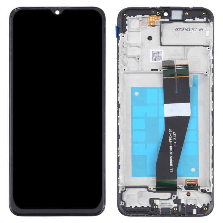 LCD Screen and Digitizer Full Assembly With Frame for Samsung Galaxy M02s (NL Version) My Store