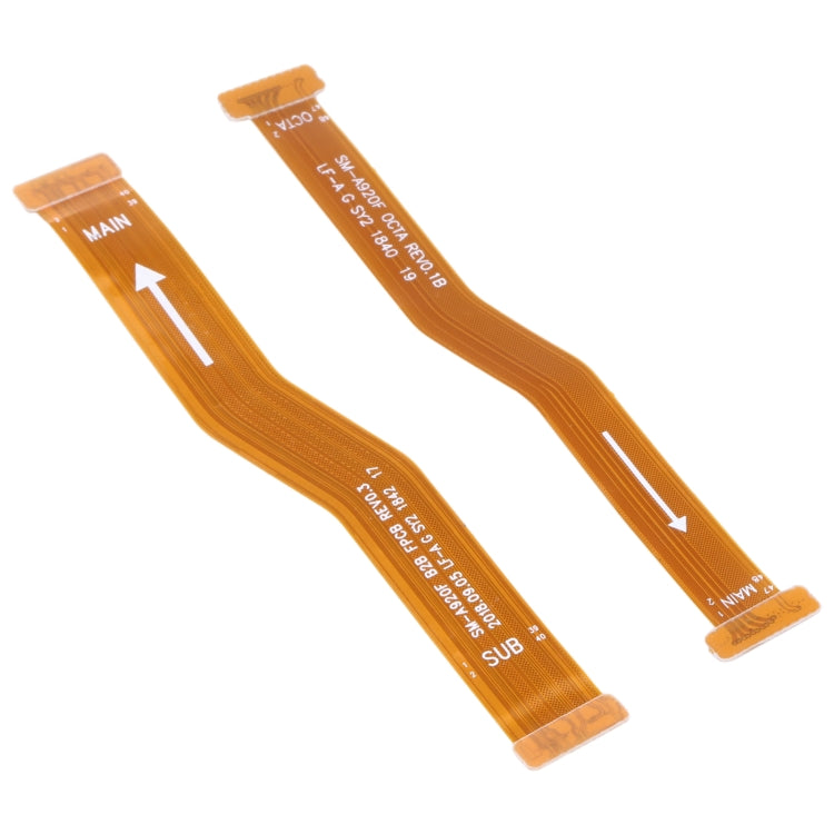 For Samsung Galaxy A9 (2018) SM-A920 1 Pair Original Motherboard Flex Cable