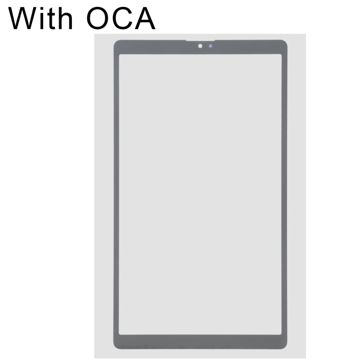 For Samsung Galaxy Tab A7 Lite SM-T225 LTE  Front Screen Outer Glass Lens with OCA Optically Clear Adhesive