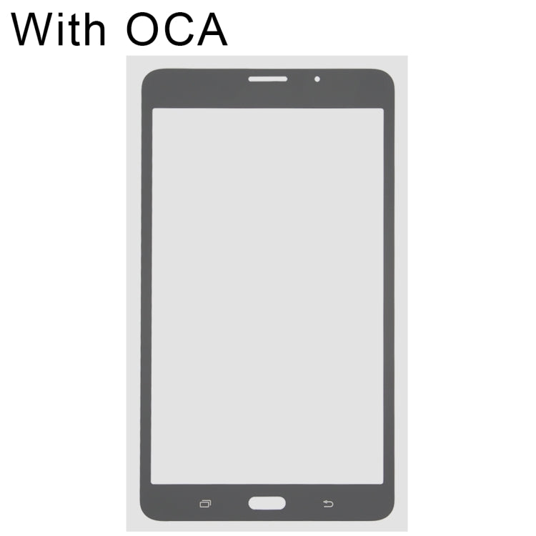 For Samsung Galaxy Tab A 7.0 LTE (2016) / T285 Front Screen Outer Glass Lens with OCA Optically Clear Adhesive