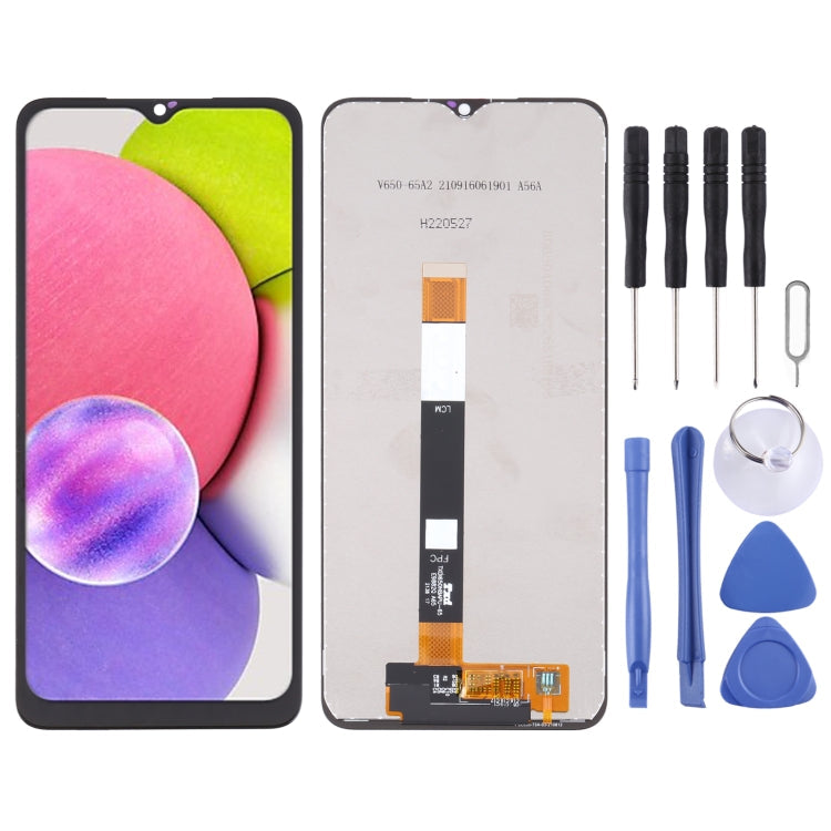 LCD Screen and Digitizer Full Assembly For Samsung Galaxy A03s SM-A037U US Edition