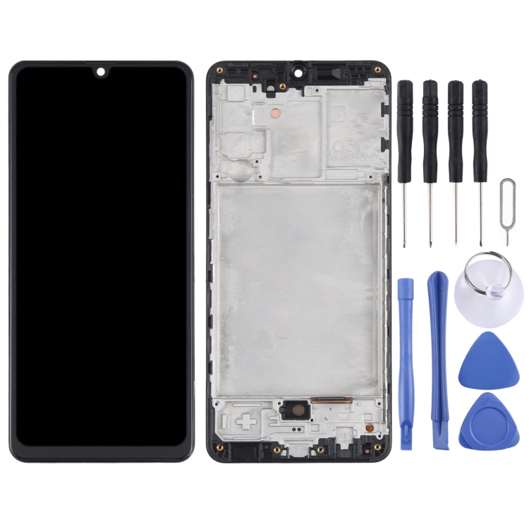 Original LCD Screen and Digitizer Full Assembly with Frame for Samsung Galaxy A31 SM-A315 My Store