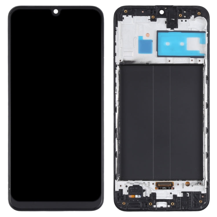 Original LCD Screen and Digitizer Full Assembly with Frame for Samsung Galaxy M30 SM-M305 My Store