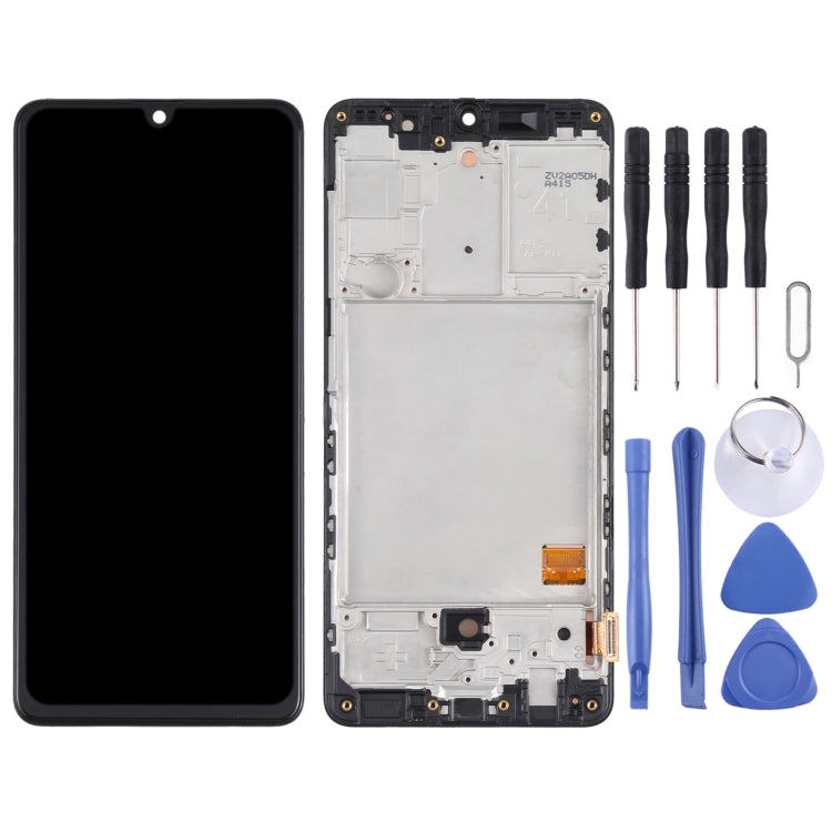 Original LCD Screen and Digitizer Full Assembly with Frame for Samsung Galaxy A41 SM-A415 My Store