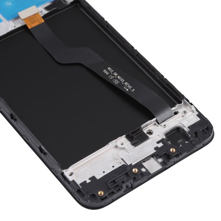 Original LCD Screen and Digitizer Full Assembly with Frame for Samsung Galaxy M10 SM-M105