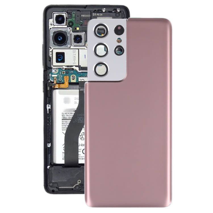 For Samsung Galaxy S21 Ultra 5G Battery Back Cover with Camera Lens Cover My Store