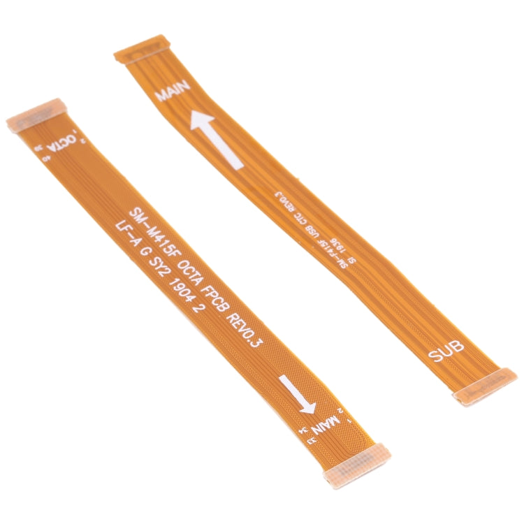 For Samsung Galaxy F41 SM-F415 1 Pair Motherboard Flex Cable My Store