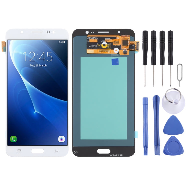 OLED Material LCD Screen and Digitizer Full Assembly for Samsung Galaxy J7 (2016) SM-J710