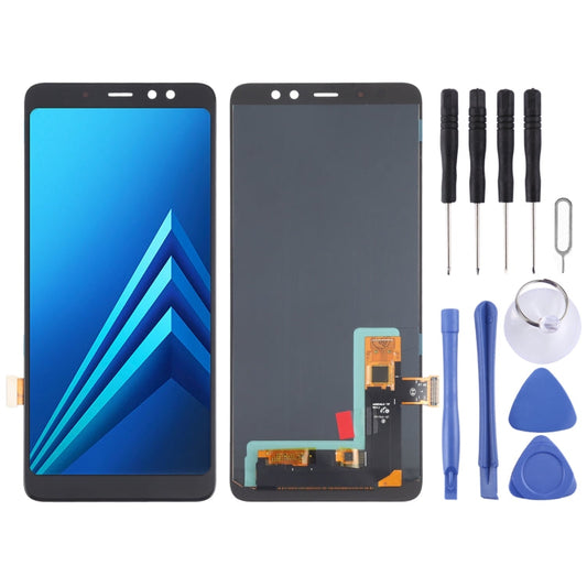 OLED Material LCD Screen and Digitizer Full Assembly for Samsung Galaxy A8+ (2018) SM-A730 My Store