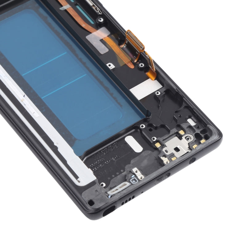 OLED Material LCD Screen and Digitizer Full Assembly with Frame for Samsung Galaxy Note 8 SM-N950