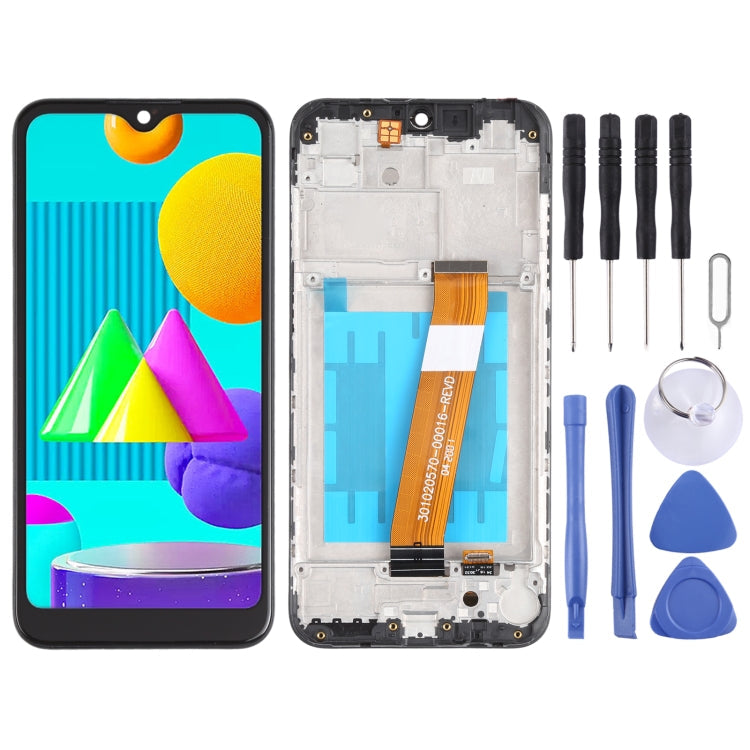 LCD Screen and Digitizer Full Assembly with Frame for Samsung Galaxy M01 (US) My Store