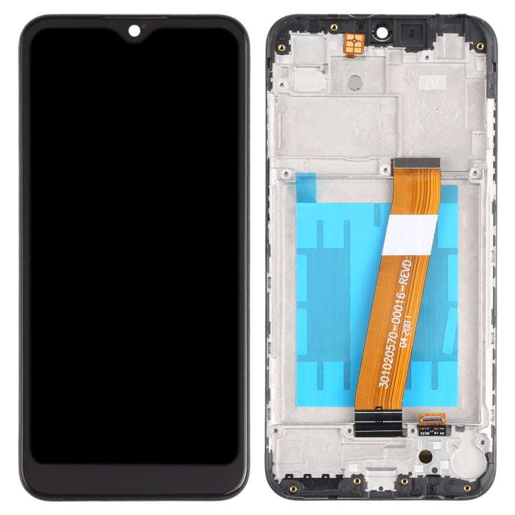 LCD Screen and Digitizer Full Assembly with Frame for Samsung Galaxy M01 (US) My Store