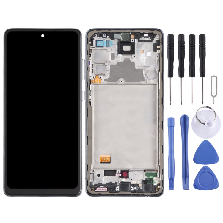 incell Material LCD Screen and Digitizer Full Assembly with Frame (Not Supporting Fingerprint Identification) for Samsung Galaxy A72 4G SM-A725 My Store