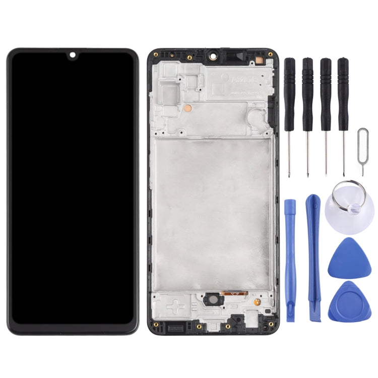 incell Material LCD Screen and Digitizer Full Assembly with Frame (Not Supporting Fingerprint Identification) for Samsung Galaxy A32 4G SM-A325