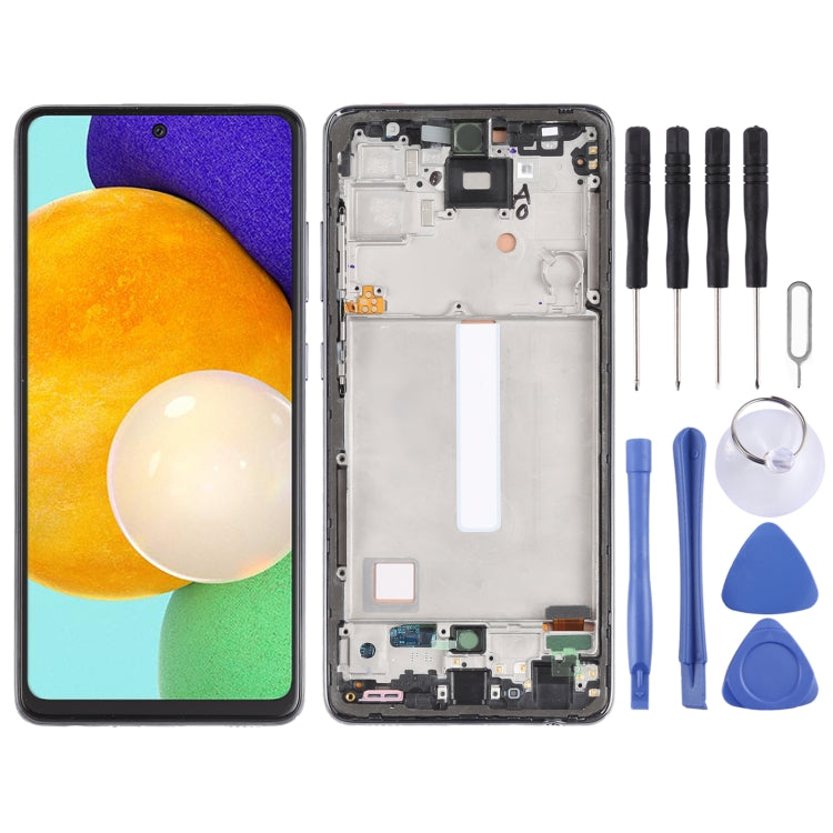 incell Material LCD Screen and Digitizer Full Assembly with Frame (Not Supporting Fingerprint Identification) for Samsung Galaxy A52 5G SM-A526 My Store