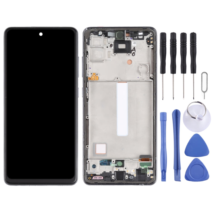 incell Material LCD Screen and Digitizer Full Assembly with Frame (Not Supporting Fingerprint Identification) for Samsung Galaxy A52 5G SM-A526 My Store