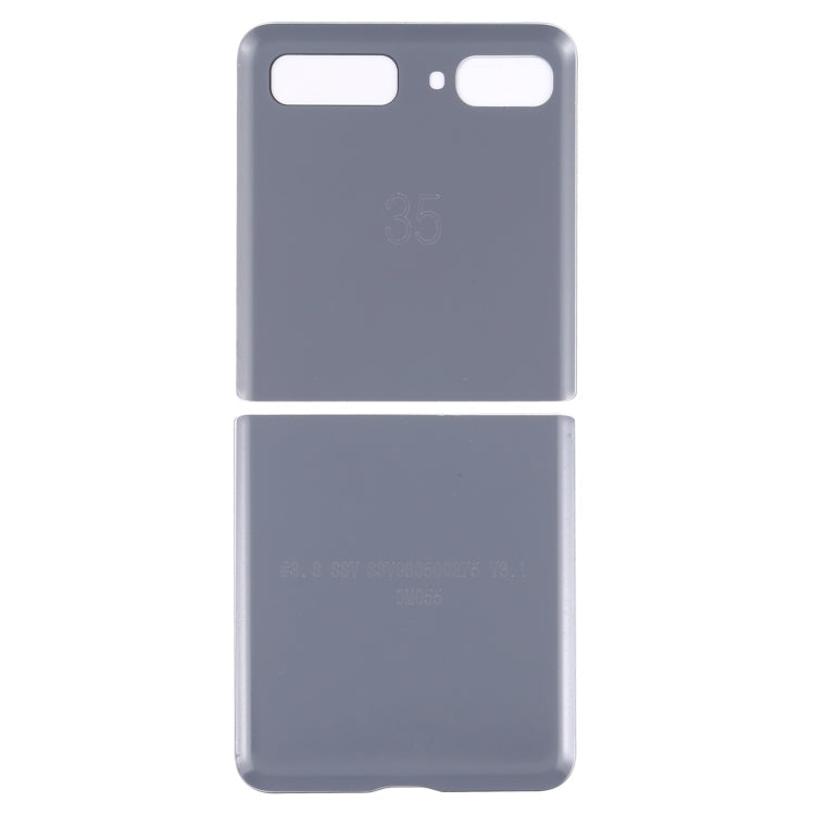 For Samsung Galaxy Z Flip 4G SM-F700 Glass Battery Back Cover