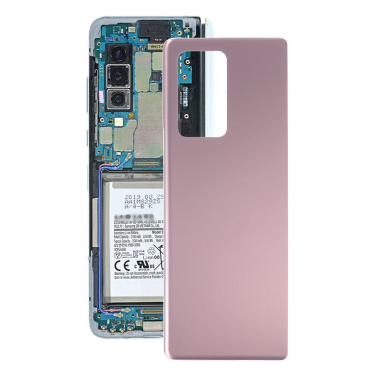 For Samsung Galaxy Z Fold2 5G SM-F916B Glass Battery Back Cover