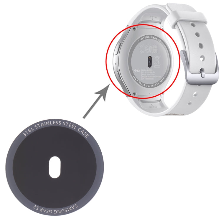 Back Glass Lens For Samsung Gear S2 SM-R720