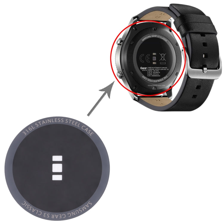 Back Glass Lens For Samsung Gear S3 Classic SM-R770 My Store